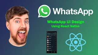 How to make WhatsApp UI Design Using React Native | React Native | Crossplatform | Sasanda Saumya