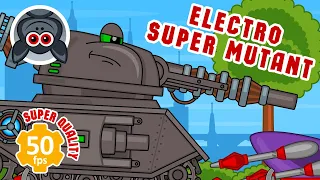 Electro Super Mutant. "Tanks of the Future". Tank animation