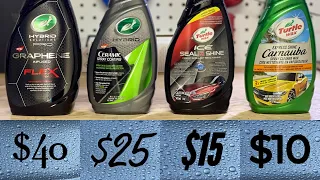 Which turtle wax spray coating should you buy… if any?
