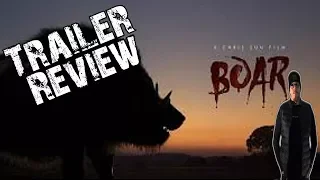 BOAR Trailer (2018) Australian Creature Feature  review - Holy Sh!t does this look Insane!!
