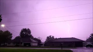 8-9-2022 - Very LOUD Thunderstorm With Frequent And CLOSE Lightning Knocks Out Power In NEA!