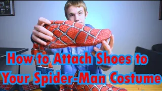 How to Attach Shoes to Your Spider-Man Costume