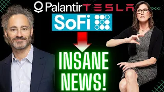 Sofi Stock Is Undervalued! Palantir Stock Price Surges! Cathie Wood Says Tesla Stock Will Explode!