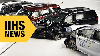 Minivans rate marginal, poor in new crash tests - IIHS news