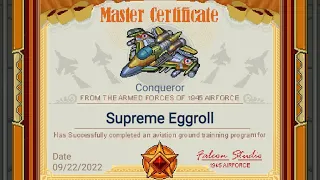 1945 Tier 3 Conqueror Master Cert (Form 1)