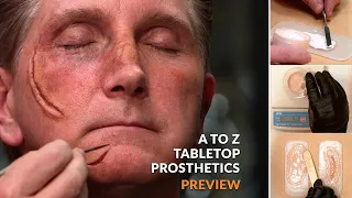 Learn to Make Prosthetic Makeup Appliances Anywhere Part 2: Demold, Cast, Apply & Paint - PREVIEW