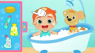 BABY PETS 🧹🏊‍♂️ How To Clean the Pool