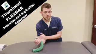 Pronation and Supination of the Forearm Rehab | Theraband Flexbar