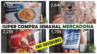 🛒SUPER COMPRA SEMANAL MERCADONA🛒 | CON NOVEDADES... 🌟