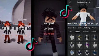 Roblox Slender TikTok #9 #shorts #roblox 😂 🤣😭😭