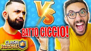 HO BATTUTTO CICCIOGAMER89 SU CLASH ROYALE!! *Non ci Credo!*