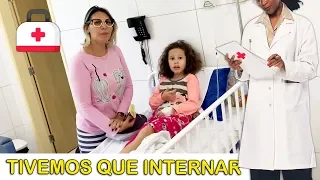 ELA FICO 5 DIAS INTERNADA NO HOSPITAL