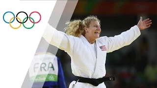 Harrison wins gold in Women's Judo -78kg for the USA