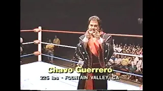 Chavo Guerrero vs The Super Ninja   UWF April 11th, 1987