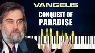 VANGELIS - Conquest of Paradise (1492) - Piano Tutorial