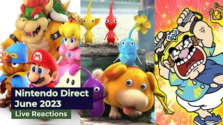 Nintendo Direct June 2023 - GET Live Reactions