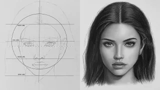 Portrait Drawing Technique - Loomis Method
