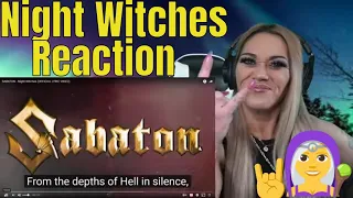 FIRST REACTION | Sabaton NIGHT WITCHES | Just Jen Reaction | Sabaton Night Witches Regiment 588