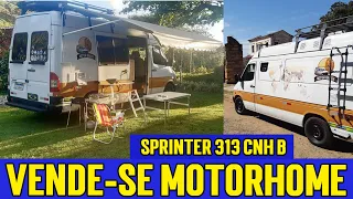 PREÇO JUSTO MOTORHOME SPRINTER 313 À VENDA COM PLACA SOLAR CNH B