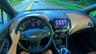 Chevrolet Cruze Premier (1.4 Turbo) 2022 / POV Test drive 4K (No narration)