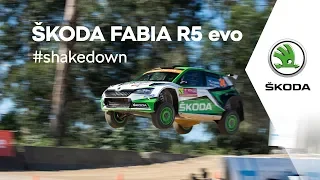 ŠKODA FABIA R5 EVO PREMIERE: Shakedown