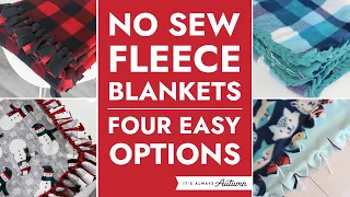 No Sew Fleece Blankets