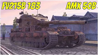 FV215b 183 & AMX 50B ● WoT Blitz