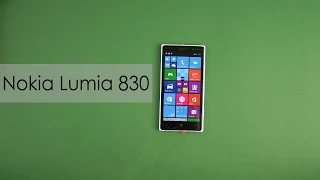 Распаковка Nokia Lumia 830