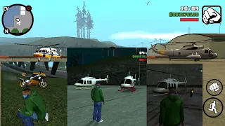 How to Get all Helicopter at the beginning of GTA San Andreas( Android/ iOS)