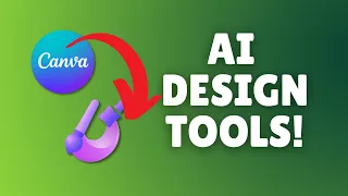 2 AI TOOLS for your DESIGNS! (Microsoft Designer vs. Canva Pro)