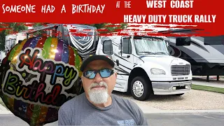 2022 WEST COAST HDT RALLY Someone Had a Birthday, Soaring Together, Full Time RV Life