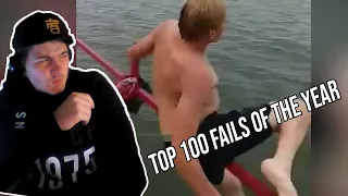 DanGeR_4K Reaguje na Top 100 Fails of the Year (2019) | FailArmy