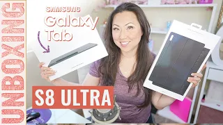 Unboxing Samsung Galaxy Tab S8 Ultra + First Impressions