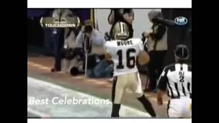 Lance Moore with touchdown dance