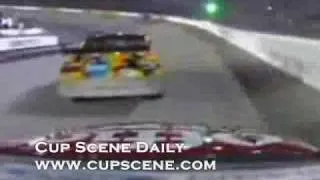 Carl Edwards And Kyle Busch Tangle at Bristol