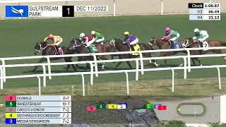 Gulfstream Park Carrera 1 - 11 de Diciembre 2022