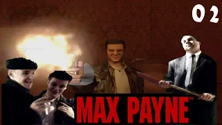 MAX PAYNE 1 PART 02: A COLD DAY IN HELL [CHAPTER : 1-3] - GAMEPLAY WALKTHROUGH - NO COMMENTARY