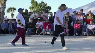 AMELIA ISLAND PETANQUE OPEN 2019 FINAL DYLAN ROCHER VS DAMIAN HUREAU BY JOSE POLO