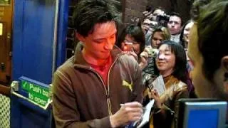 "Three Days of Rain" James McAvoy Stage Door London 06 May 2009