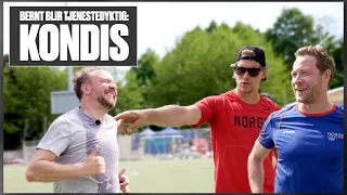 Bernt blir tjenestedyktig #3: Knallhard kondistrening