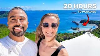 Flying 20 Hours to Fiji for Our Honeymoon