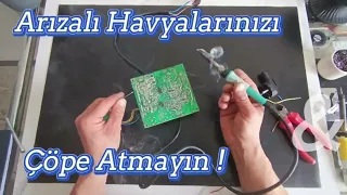 Havya tamiri. Çöpe Atmayın 12 volta dönüştürüp 10 15 saniyede hızlı ısınan havya yapımı.