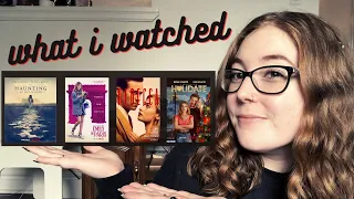 What I Watched in October | Netflix is letting me down...