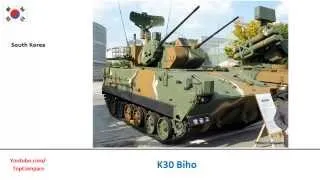 PZA Loara vs K30 Biho, anti-aircraft weapon Key features comparison