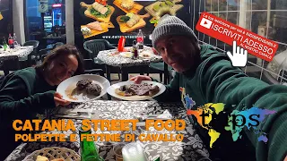 Catania Street Food-Trattoria Achille - Re Carlo V - Dal Tenerissimo - Via Plebiscito Sicily Italy