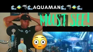 Aquaman - Official Trailer 1 [REACTION!!!]  comic-con