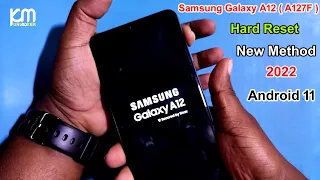 How to Hard Reset Samsung Galaxy A12 (A127F) | Samsung A127F Factory Reset | Pattern/Password Unlock