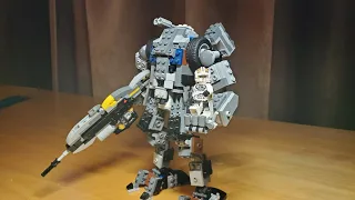 Custom LEGO titan from Titanfall