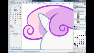 Draw Sweetie Belle without a tablet - Gimp