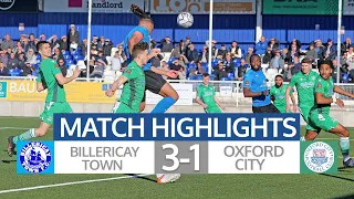 Hoops defeated at the New Lodge | Billericay Town 3-1 Oxford City | VNLS Match Highlights